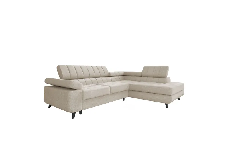 Amshyttan Soffa med Schäslong 3-sits - Beige (Art.nr 3068752) — Beige