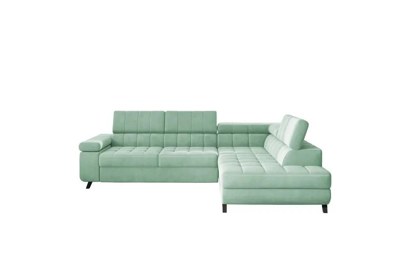 Amshyttan Soffa med Schäslong 3-sits - Grön (Art.nr 3068932) — Grön