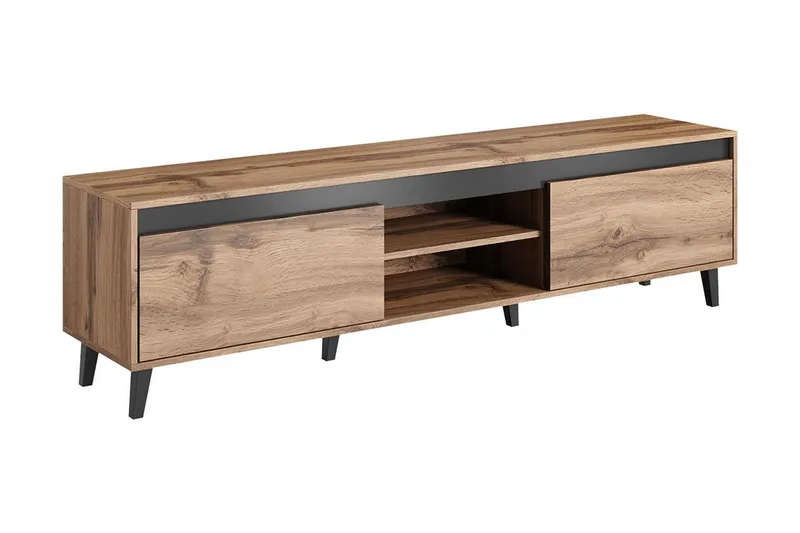 Amshyttan Tv-bänk 170 cm - Natur/Antracit — Natur/Antracit