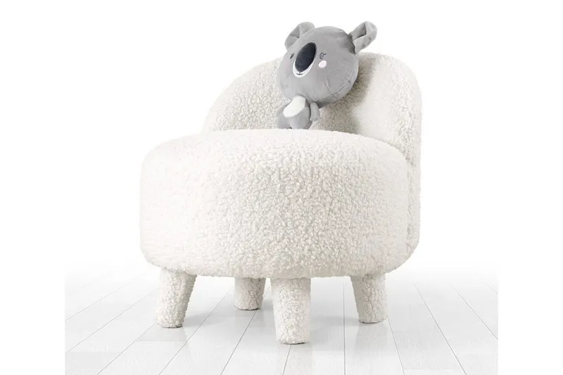 Anaro Sittpuff Rund - Vit (Art.nr 1793891) — Vit