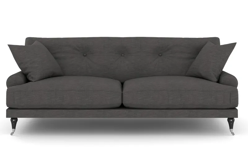 Andrew 2-sits Tygsoffa - Mörkgrå (Art.nr 506519) — Bloomington