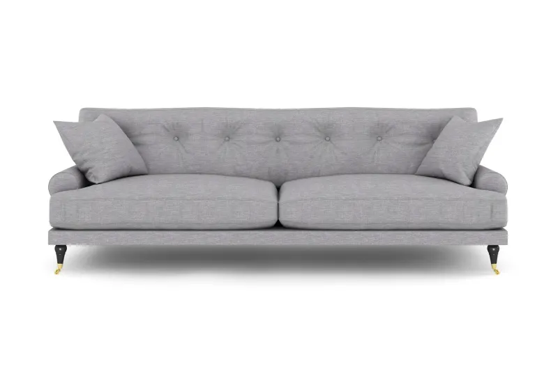 Andrew 3-sits Tygsoffa - Grå (Art.nr 506495) — Bloomington