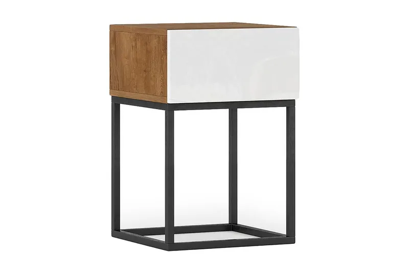 Aneja Sängbord 40 cm - Vit — Vit