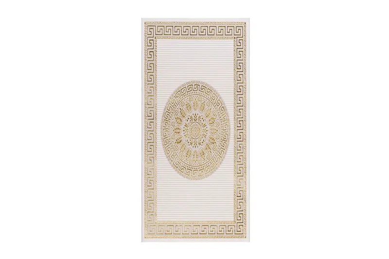 Ankara Wiltonmatta 80x150 cm - Beige/Guld (Art.nr 3057749) — KM Home