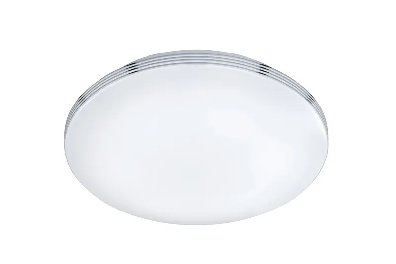 Apart H2O LED Plafond 35cm krom - Vit — Trio Lighting