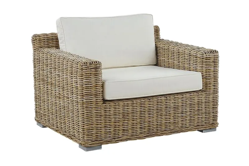 Apriliana Utefåtölj 2-pack - Konstrotting/Ljusbrun — Konstrotting/Ljusbrun