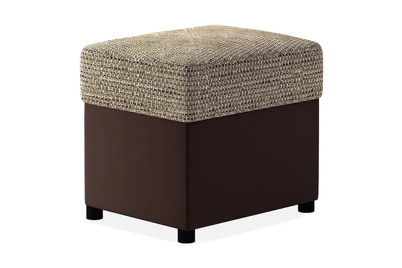 Arabejo Fotpall - Beige/Brun (Art.nr 694499) — Beige/Brun
