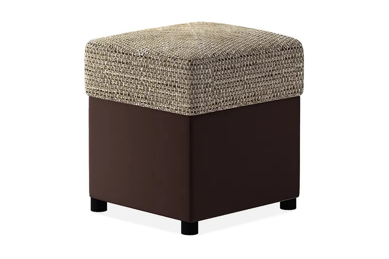 Arabejo Fotpall - Beige/Brun (Art.nr 694485) — Beige/Brun