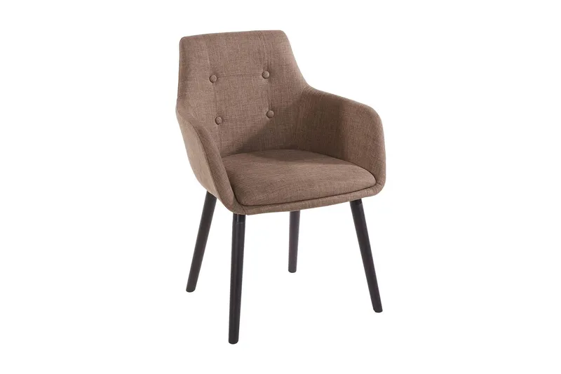 Arda Matstol 2-pack - Ek/Brun — Loft24