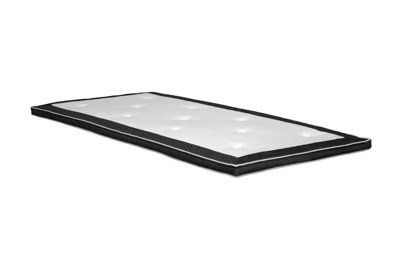 Ardenza Bäddmadrass 120 cm Polyeter - Ljusgrå/Vit — Drömvik