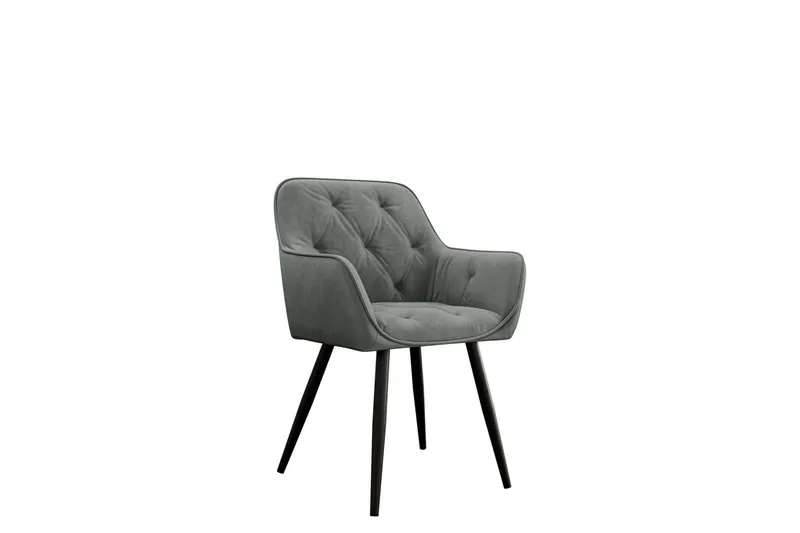 Argenta Karmstol - Grå/Svart (Art.nr 3068514) — Grå/Svart
