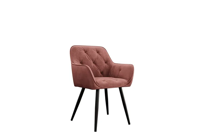 Argenta Karmstol - Rosa/Svart — Rosa/Svart