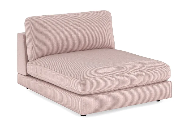 Arken 1-sits Divanmodul i Manchester - Rosa — Andrarum