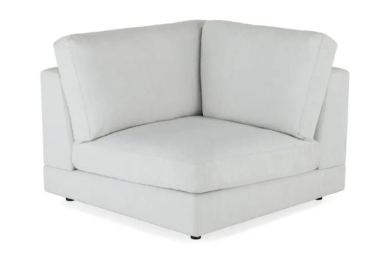 Arken 1-sits Hörnmodul i Tyg - Ljusgrå (Art.nr 264923) — Andrarum