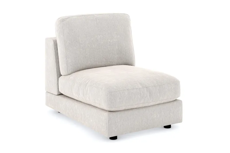Arken 1-sits Mittmodul i Tyg 70 cm bred - Beige — Andrarum