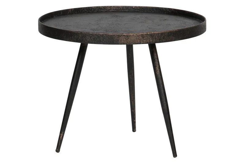 Arnould Sidobord 58 cm Runt - Guld — WOOOD