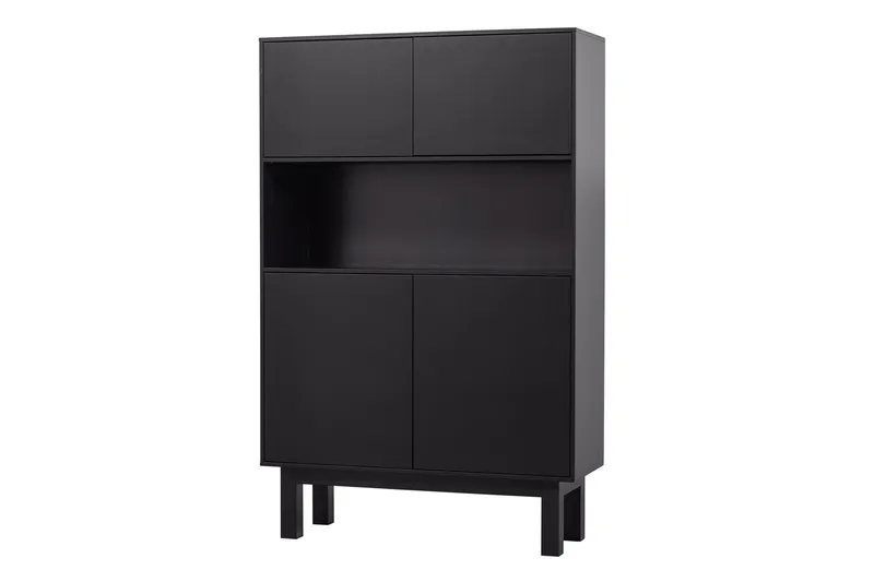Arteksio Highboard 40x100 cm - Svart — Svart