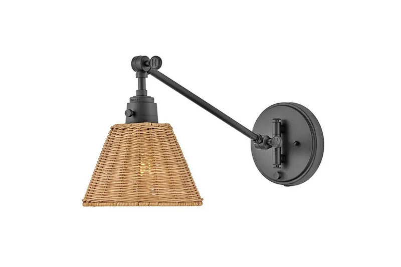 Arti Hinkley Vägglampa - Black||Brown — Black||Brown