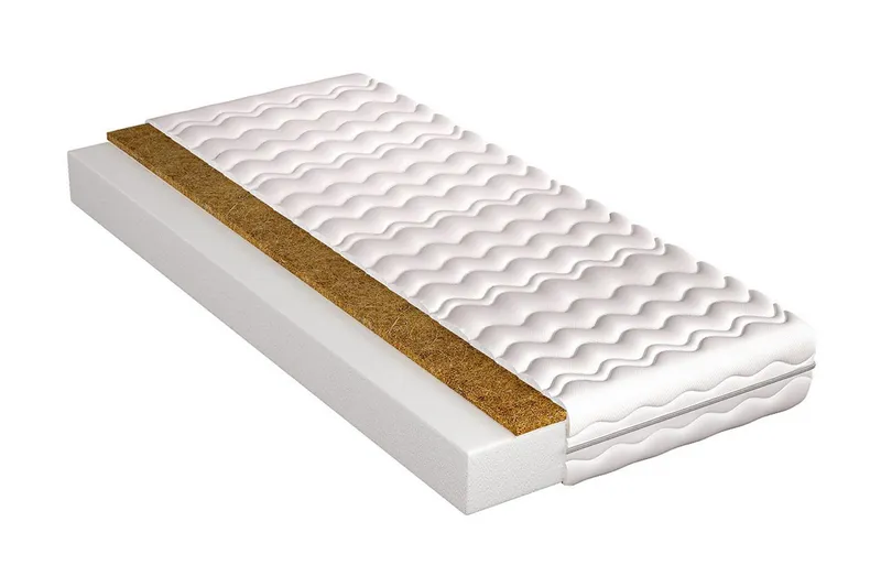 Artino Madrass 160x200x15 Skum - Vit — Bedly