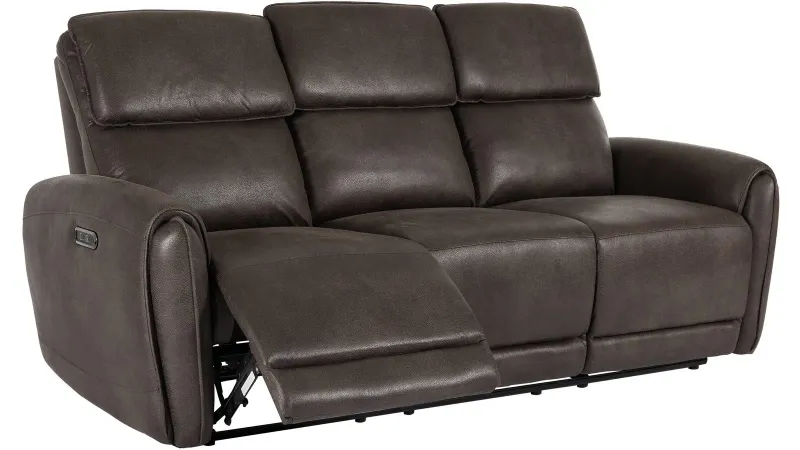 Arvello Reclinersoffa 3-sits Elektrisk - Brun — Brun