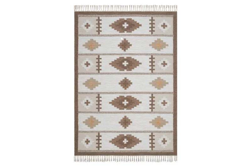 Arvika Ullmatta 140x200 cm Rektangulär - Beige — KM Home