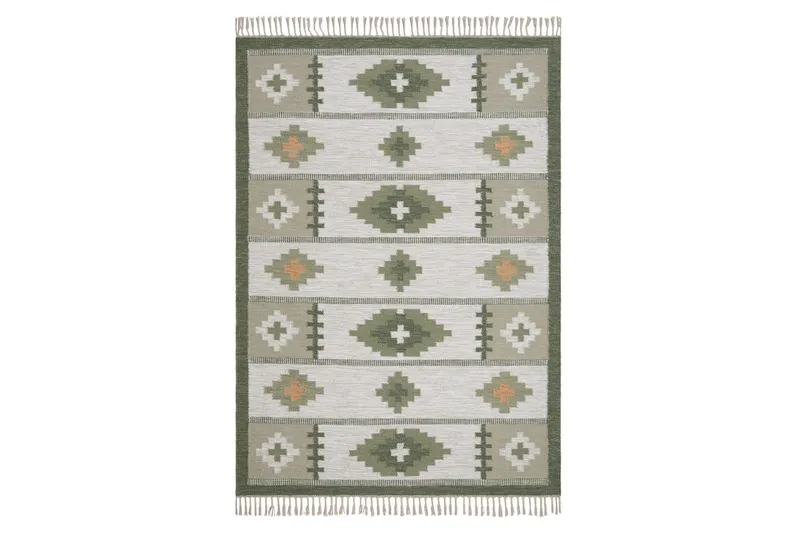 Arvika Ullmatta 200x300 cm Rektangulär - Grön — KM Home