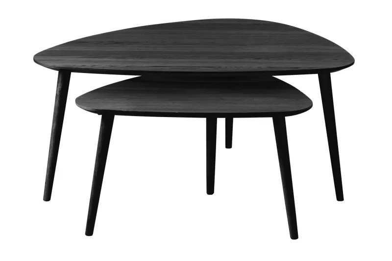 Asiya Soffbord 70 cm - Svart — Svart