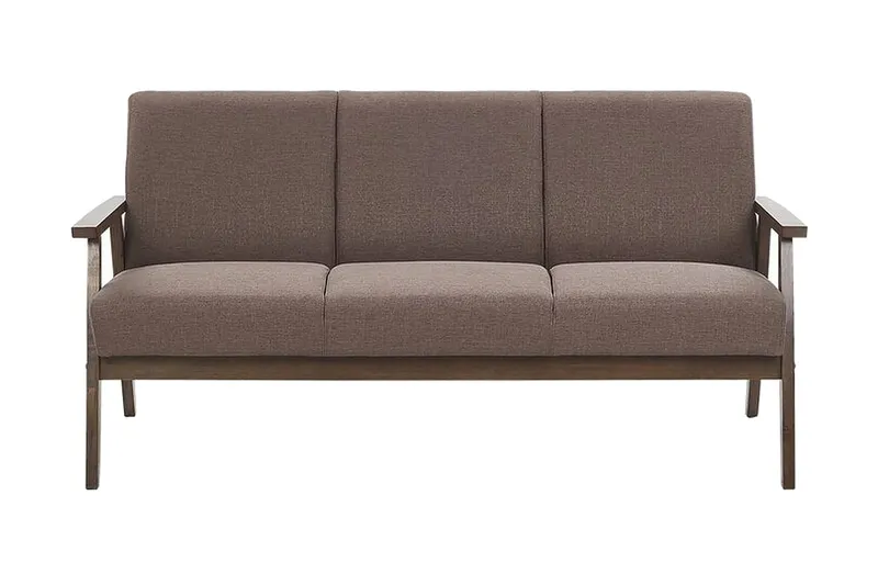 Asnes 3-sits Soffa - Brun — Brun