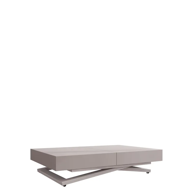 Avendi Soffbord 120 cm - Silver, beige (Art.nr 3433421) — Silver, beige