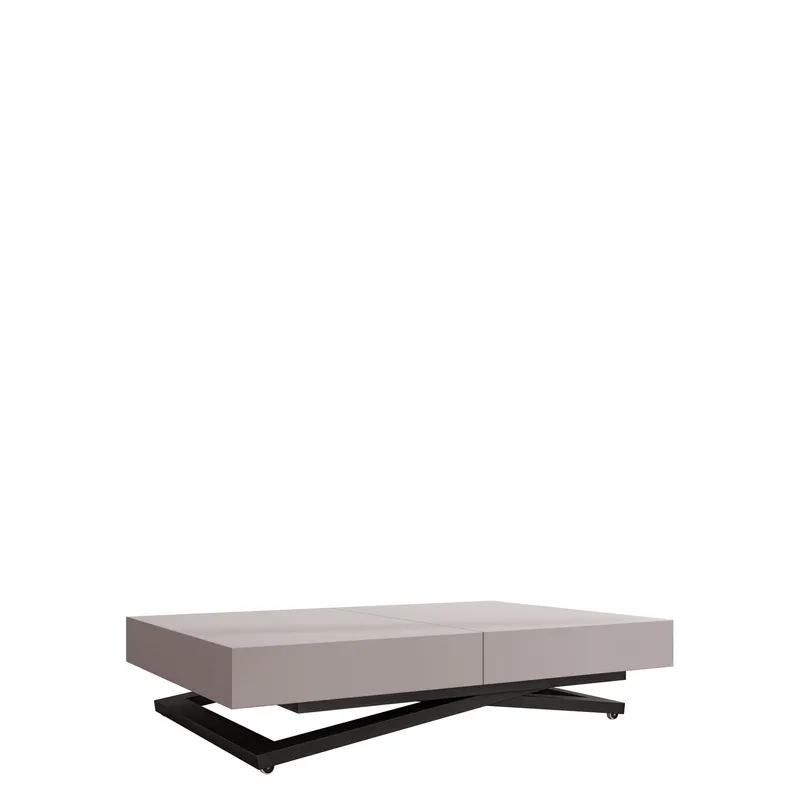 Avendi Soffbord 120 cm - Svart, beige — Svart, beige