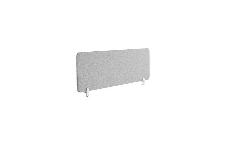 Avskärmning för skrivbord 160x40 cm grå WALLY - Grå (Art.nr 1339203) — Grå