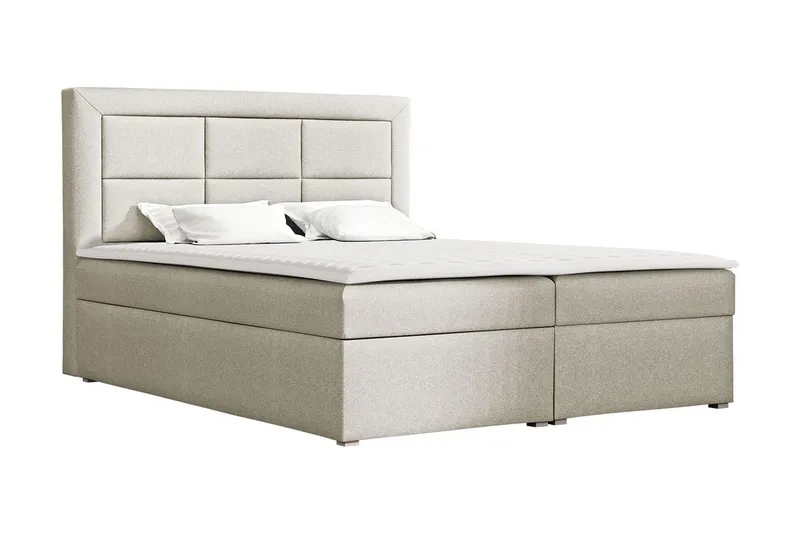 Axlunda Box Kontinentalsäng 160x215 cm - Beige — Beige
