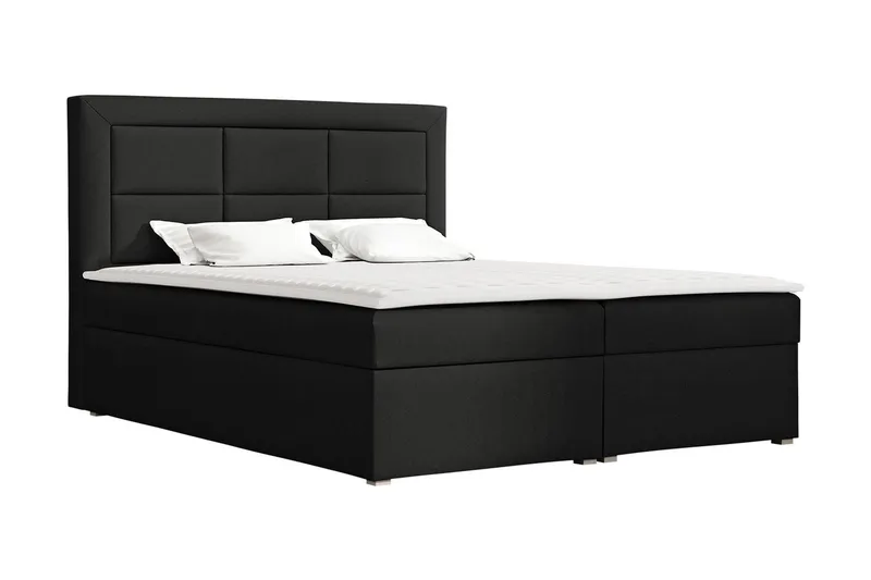 Axlunda Box Kontinentalsäng 180x215 cm - Svart — Svart