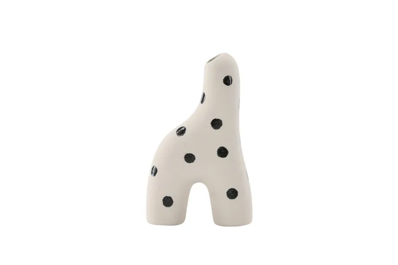 Aya Vas 9,4x9,4 cm - Vit — Venture Home