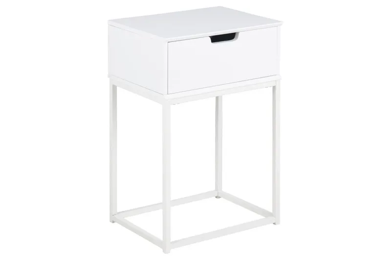 Azelia Sängbord 30 cm - Vit — Vit