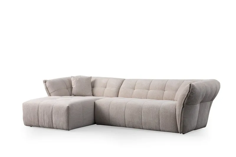 Azzo 4-sits Soffa med Divan - Vit (Art.nr 3062913) — Vit