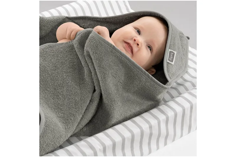 Babycape Basic 75 x 75 cm 2-Pack Grå