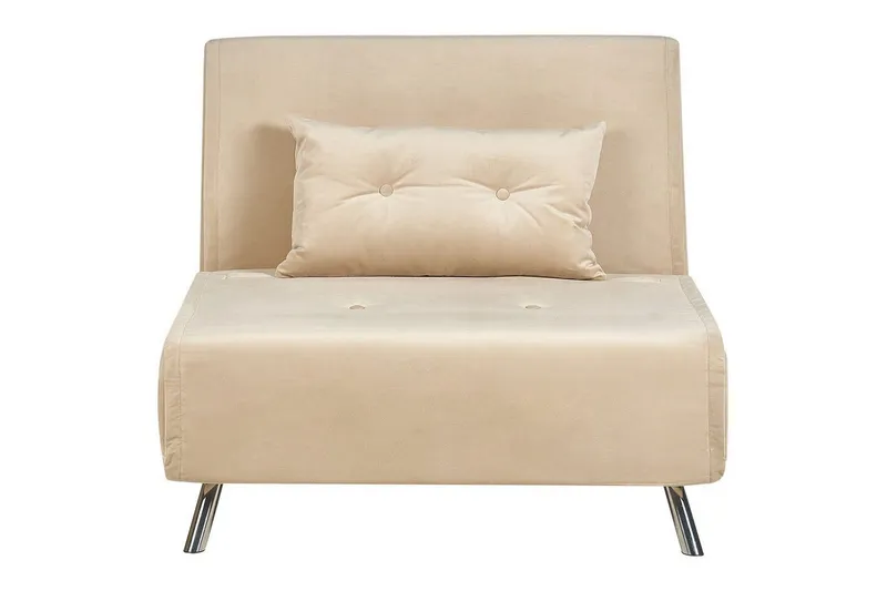 Bäddsoffa Farris - Beige, Silver — Beige, Silver