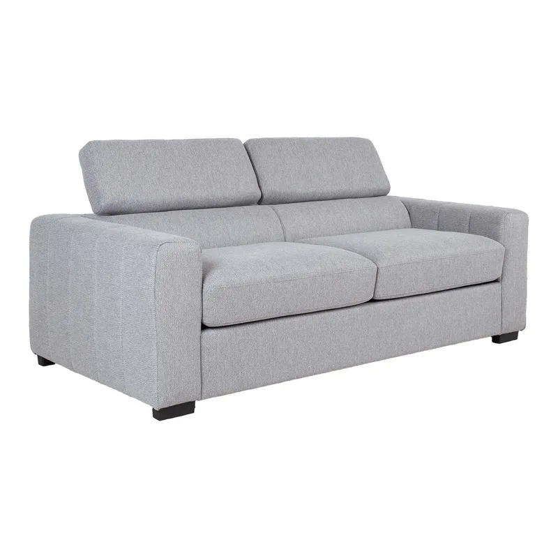 Bäddsoffa Kingston 3-sits 198x96x76/94 cm - grå — grå