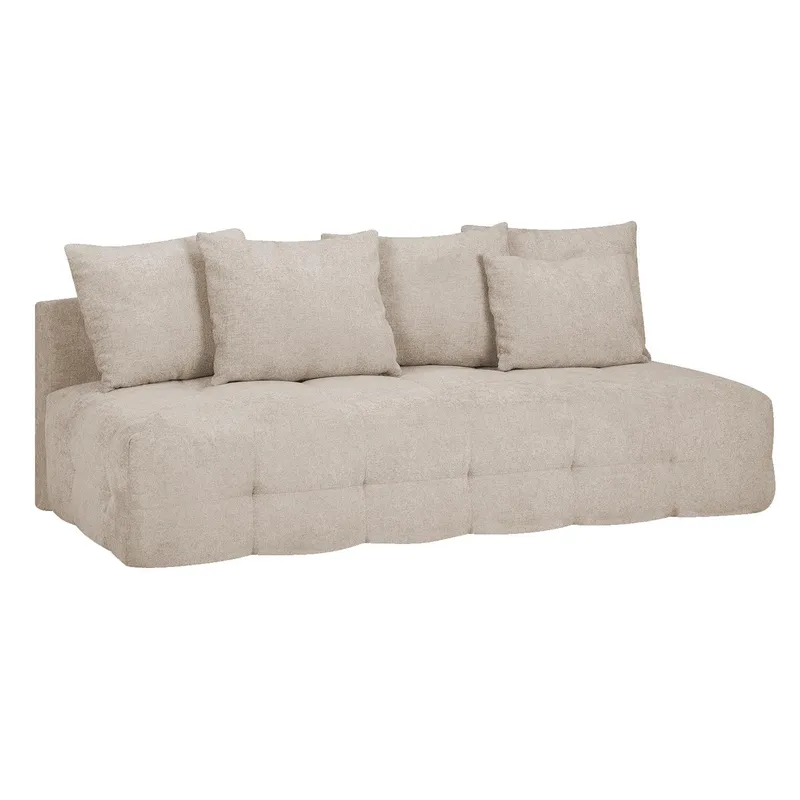Bäddsoffa Luise 3-sits - beige — beige