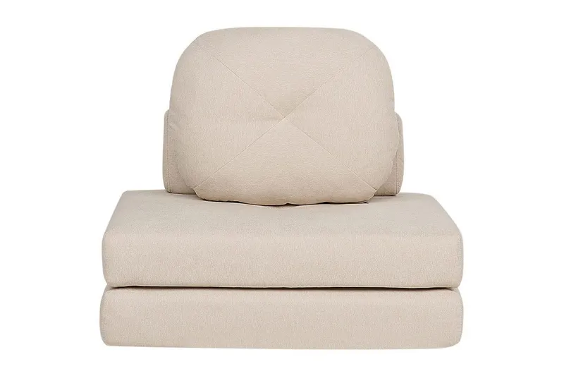 Bäddsoffa Olden - Beige/Polyester, 81x182 cm — Beige/Polyester, 81x182 cm