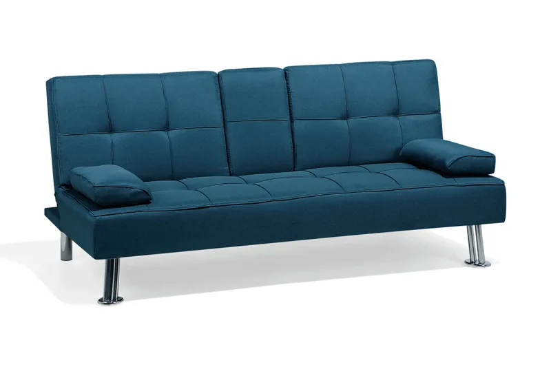 Bäddsoffa Roxen 168 cm - Blå — Blå