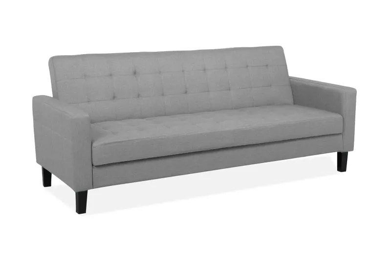 Bäddsoffa Vehkoo 200 cm - Grå — Grå