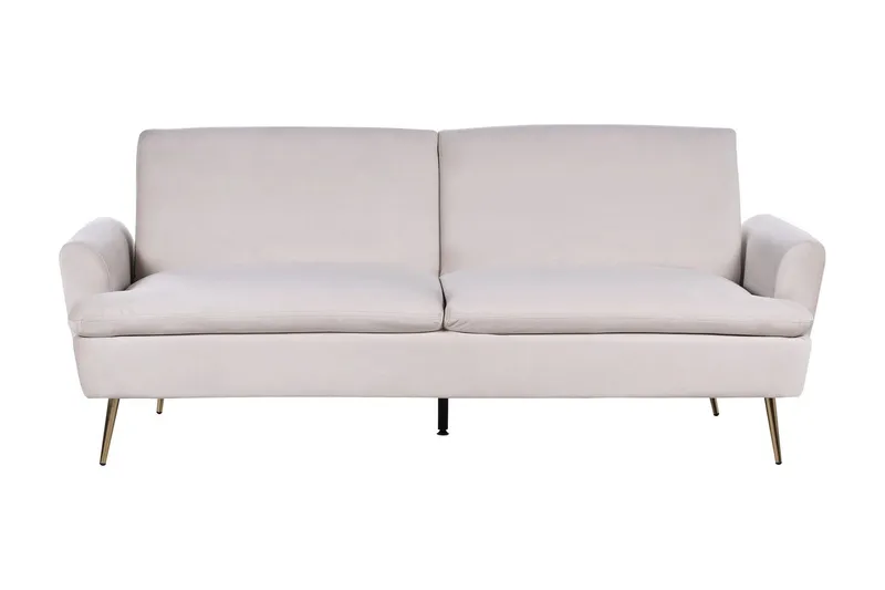Bäddsoffa Vettre - Beige, guld — Beige, guld