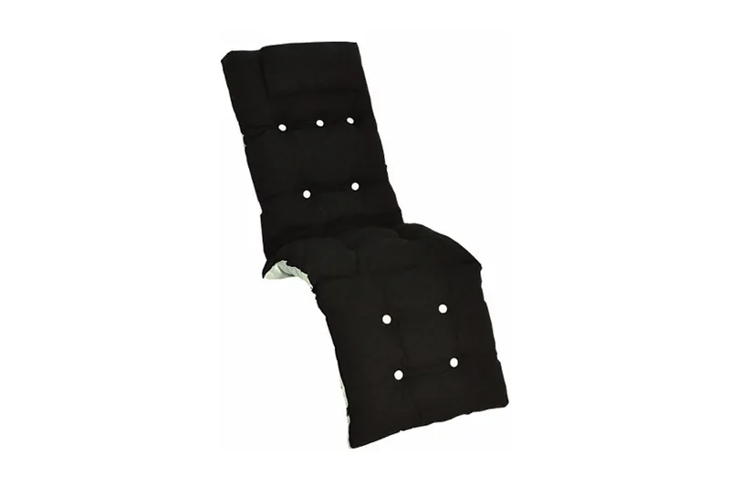 Baden-Baden Flockdyna med nackkudde Fritab Black — Fritab