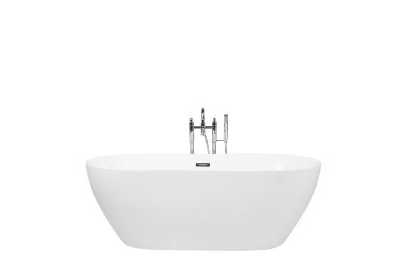 Badkar fristående 150 cm vit CARRERA - Vit — Vit