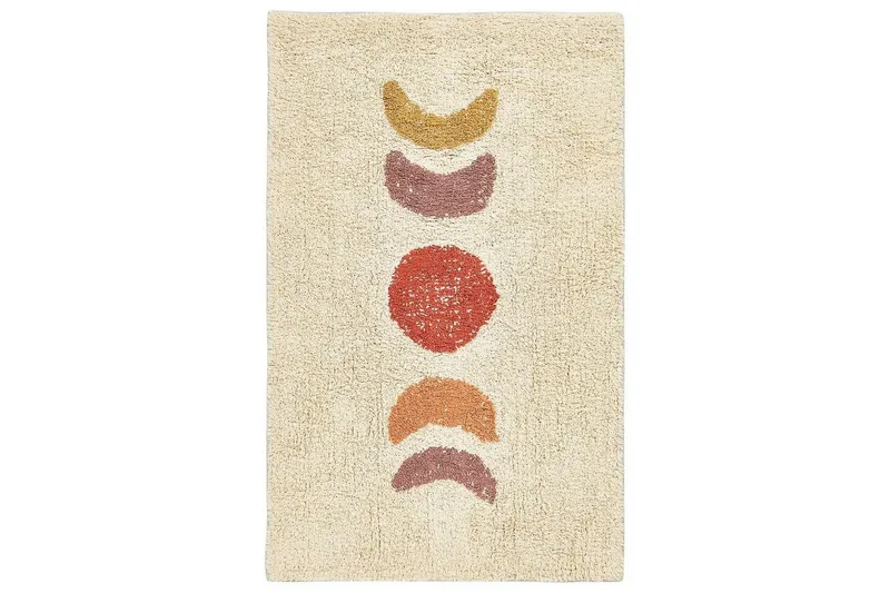 Badrumsmatta Esme - Beige, orange, gul, röd — Beige, orange, gul, röd