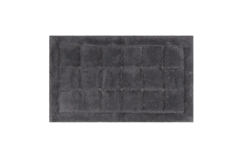 Badrumsmatta Square - 50x80 cm, Grey — KM Home