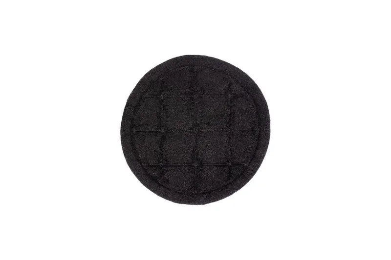 Badrumsmatta Square - 80x80 cm, Black — KM Home