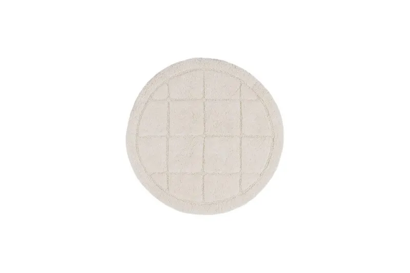 Badrumsmatta Square - 80x80 cm, Creme — KM Home